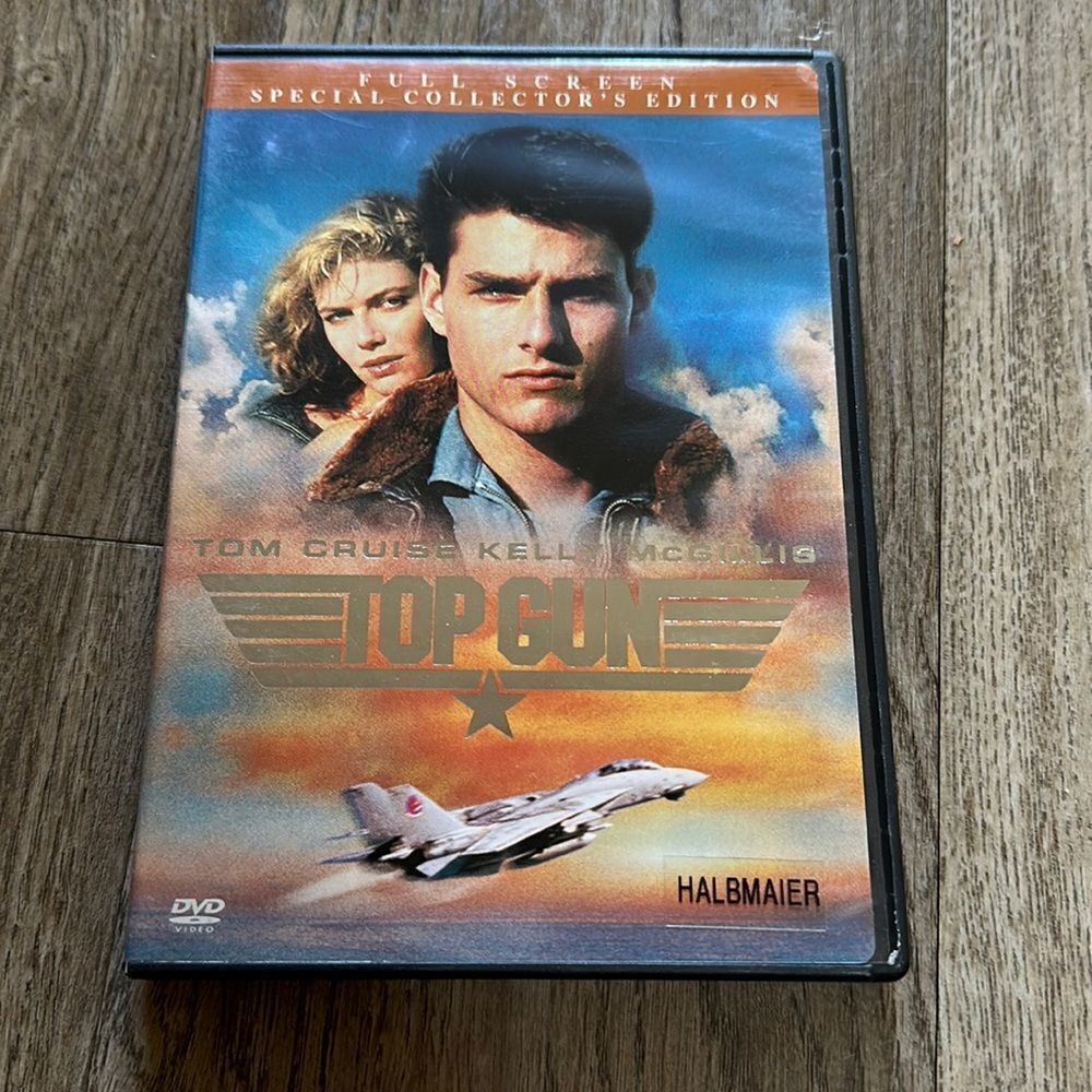 Top Gun DVD Starring Tom Cruise Kelly McGillis Anthony Edwards